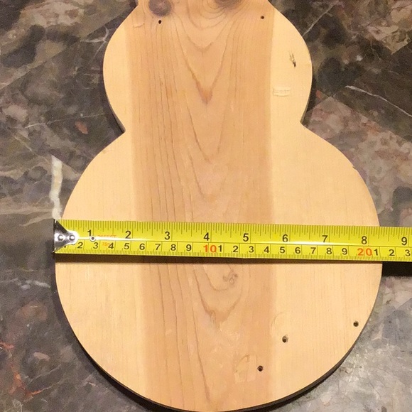 Reclaim Wood Snowman Blank - Picture 3 of 4